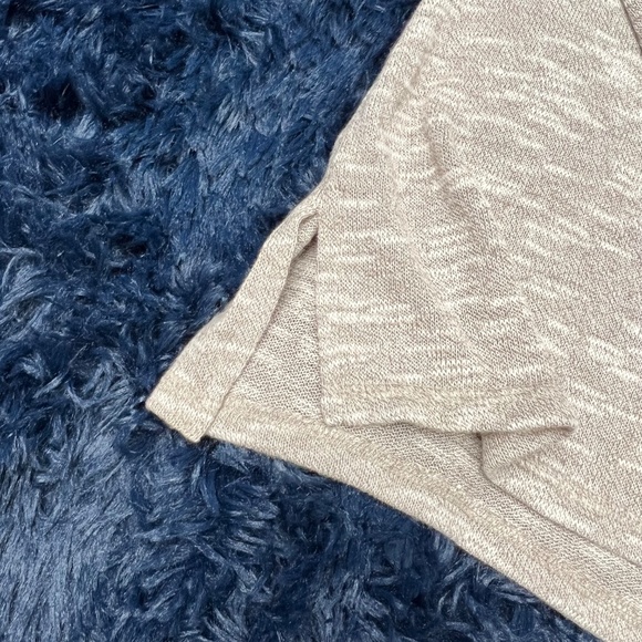 🔥2/$10 NWT🤩 |•ST. JOHN'S BAY•| Lightweight Spring Sweater Khaki Tan/Snowdrift XL - Picture 3 of 12